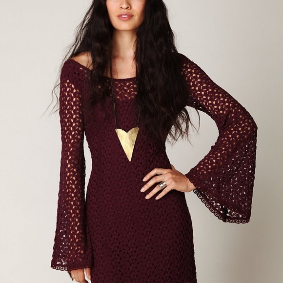 Free People Dresses & Skirts - Free People Gypsy Lace Dress Size XS